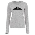 Women's Electrify CoolCore® Long Sleeve V-Neck T-Shirt Thumbnail