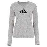 Women's Electrify CoolCore® Long Sleeve V-Neck T-Shirt Thumbnail