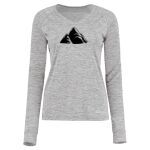 Women's Electrify CoolCore® Long Sleeve V-Neck T-Shirt Thumbnail