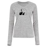 Women's Electrify CoolCore® Long Sleeve V-Neck T-Shirt Thumbnail