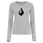 Women's Electrify CoolCore® Long Sleeve V-Neck T-Shirt Thumbnail