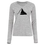 Women's Electrify CoolCore® Long Sleeve V-Neck T-Shirt Thumbnail