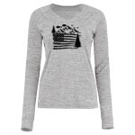 Women's Electrify CoolCore® Long Sleeve V-Neck T-Shirt Thumbnail