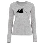 Women's Electrify CoolCore® Long Sleeve V-Neck T-Shirt Thumbnail