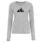 Women's Electrify CoolCore® Long Sleeve V-Neck T-Shirt Thumbnail