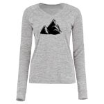 Women's Electrify CoolCore® Long Sleeve V-Neck T-Shirt Thumbnail