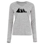 Women's Electrify CoolCore® Long Sleeve V-Neck T-Shirt Thumbnail