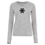 Women's Electrify CoolCore® Long Sleeve V-Neck T-Shirt Thumbnail