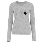 Women's Electrify CoolCore® Long Sleeve V-Neck T-Shirt Thumbnail