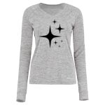 Women's Electrify CoolCore® Long Sleeve V-Neck T-Shirt Thumbnail