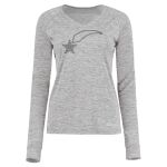 Women's Electrify CoolCore® Long Sleeve V-Neck T-Shirt Thumbnail