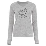 Women's Electrify CoolCore® Long Sleeve V-Neck T-Shirt Thumbnail