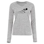 Women's Electrify CoolCore® Long Sleeve V-Neck T-Shirt Thumbnail