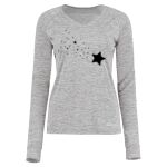 Women's Electrify CoolCore® Long Sleeve V-Neck T-Shirt Thumbnail