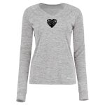 Women's Electrify CoolCore® Long Sleeve V-Neck T-Shirt Thumbnail