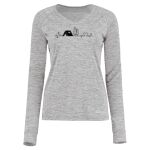 Women's Electrify CoolCore® Long Sleeve V-Neck T-Shirt Thumbnail