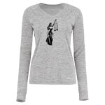 Women's Electrify CoolCore® Long Sleeve V-Neck T-Shirt Thumbnail