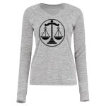 Women's Electrify CoolCore® Long Sleeve V-Neck T-Shirt Thumbnail