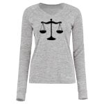 Women's Electrify CoolCore® Long Sleeve V-Neck T-Shirt Thumbnail