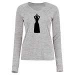 Women's Electrify CoolCore® Long Sleeve V-Neck T-Shirt Thumbnail