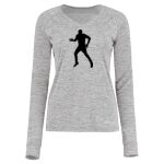 Women's Electrify CoolCore® Long Sleeve V-Neck T-Shirt Thumbnail