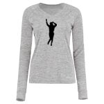 Women's Electrify CoolCore® Long Sleeve V-Neck T-Shirt Thumbnail