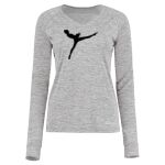 Women's Electrify CoolCore® Long Sleeve V-Neck T-Shirt Thumbnail