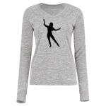 Women's Electrify CoolCore® Long Sleeve V-Neck T-Shirt Thumbnail