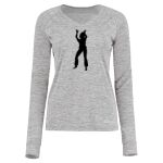 Women's Electrify CoolCore® Long Sleeve V-Neck T-Shirt Thumbnail