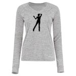 Women's Electrify CoolCore® Long Sleeve V-Neck T-Shirt Thumbnail