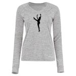 Women's Electrify CoolCore® Long Sleeve V-Neck T-Shirt Thumbnail