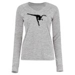 Women's Electrify CoolCore® Long Sleeve V-Neck T-Shirt Thumbnail