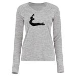 Women's Electrify CoolCore® Long Sleeve V-Neck T-Shirt Thumbnail