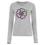 Women's Electrify CoolCore® Long Sleeve V-Neck T-Shirt Thumbnail