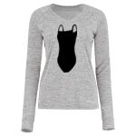 Women's Electrify CoolCore® Long Sleeve V-Neck T-Shirt Thumbnail