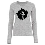 Women's Electrify CoolCore® Long Sleeve V-Neck T-Shirt Thumbnail