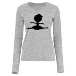 Women's Electrify CoolCore® Long Sleeve V-Neck T-Shirt Thumbnail