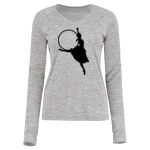 Women's Electrify CoolCore® Long Sleeve V-Neck T-Shirt Thumbnail