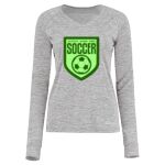 Women's Electrify CoolCore® Long Sleeve V-Neck T-Shirt Thumbnail