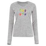 Women's Electrify CoolCore® Long Sleeve V-Neck T-Shirt Thumbnail