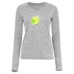 Women's Electrify CoolCore® Long Sleeve V-Neck T-Shirt Thumbnail