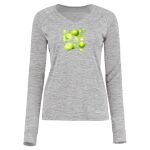 Women's Electrify CoolCore® Long Sleeve V-Neck T-Shirt Thumbnail