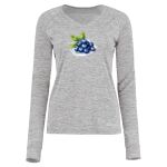 Women's Electrify CoolCore® Long Sleeve V-Neck T-Shirt Thumbnail