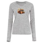 Women's Electrify CoolCore® Long Sleeve V-Neck T-Shirt Thumbnail