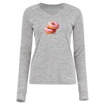 Women's Electrify CoolCore® Long Sleeve V-Neck T-Shirt Thumbnail