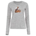 Women's Electrify CoolCore® Long Sleeve V-Neck T-Shirt Thumbnail