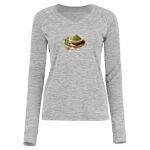 Women's Electrify CoolCore® Long Sleeve V-Neck T-Shirt Thumbnail