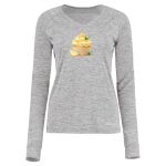 Women's Electrify CoolCore® Long Sleeve V-Neck T-Shirt Thumbnail