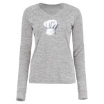 Women's Electrify CoolCore® Long Sleeve V-Neck T-Shirt Thumbnail