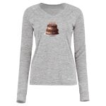 Women's Electrify CoolCore® Long Sleeve V-Neck T-Shirt Thumbnail